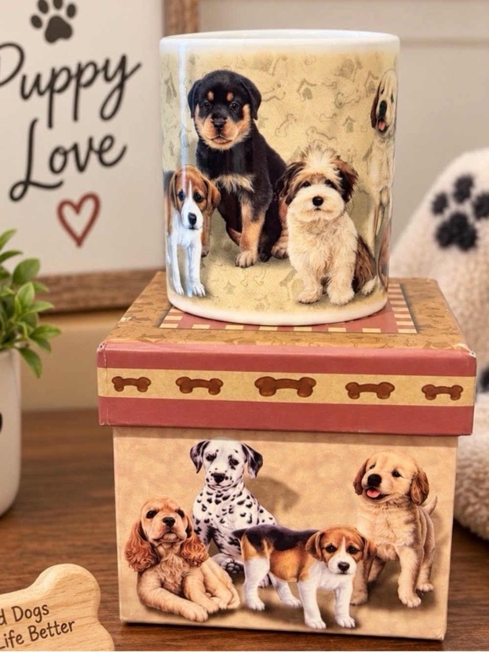 Dog-Themed Ceramic Mug BUNDLE